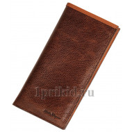 SALVATORE FERRAGAMO кожаный кошелек мужской коричневый натуральная кожа 19x9см/3691